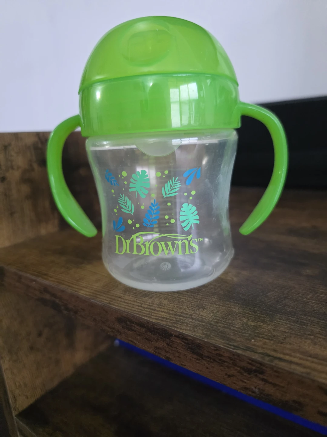 Dr. Brown's Sippy Cup with Handles - Green