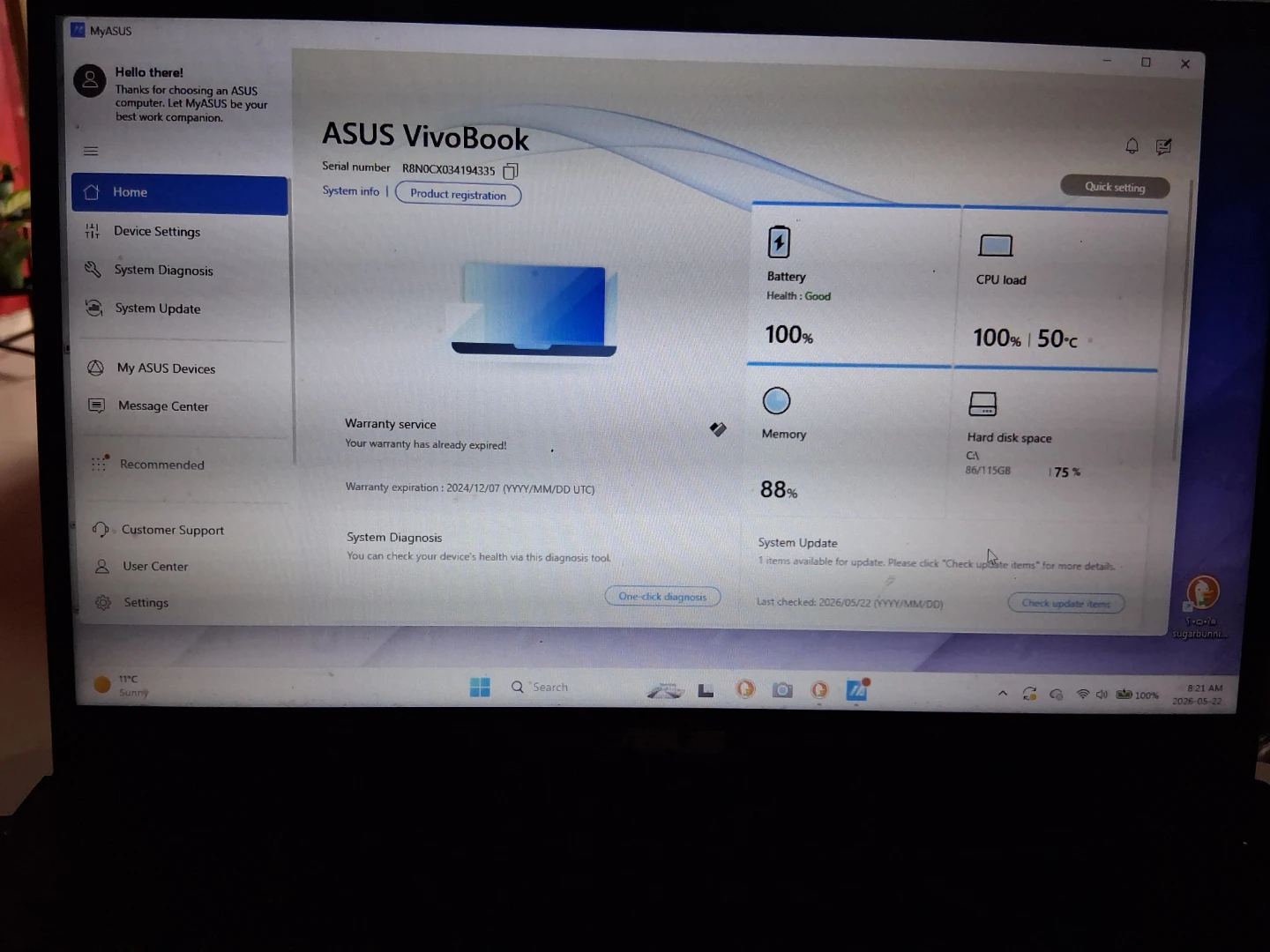 ASUS VivoBook Laptop - photo 2
