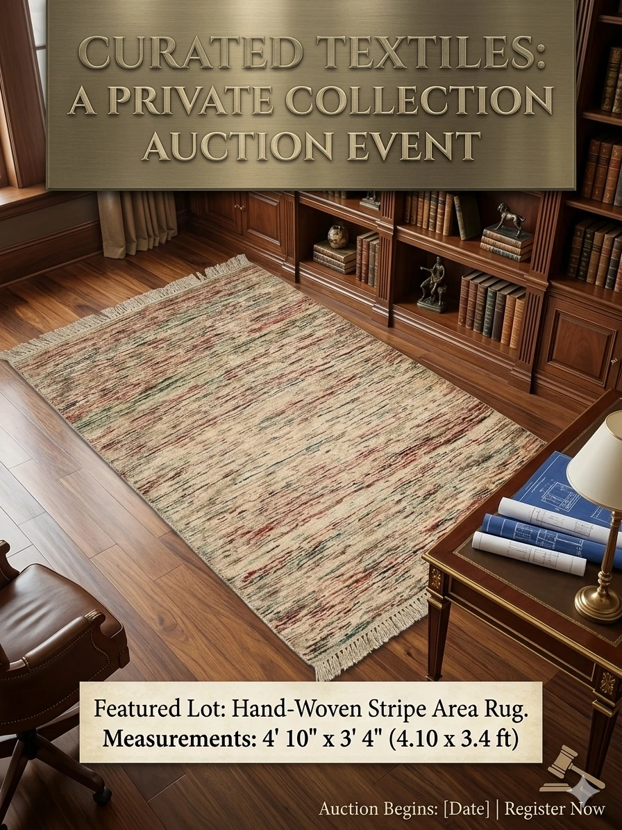 Authentic Hand-Knotted Tribal Rug - photo 2