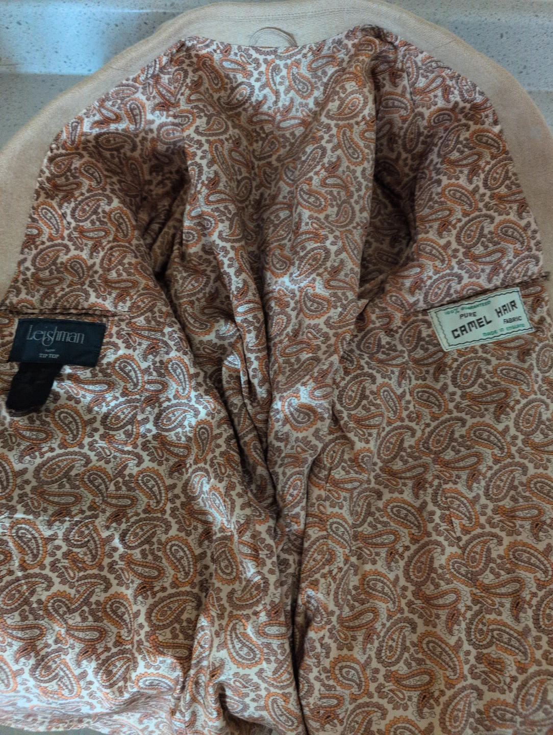 Leyshman Pure Camel Hair Jacket- Tan - photo 2