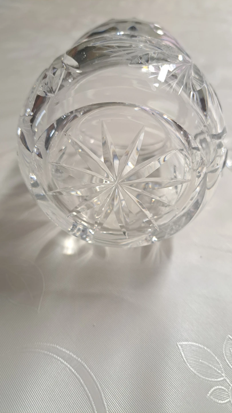 Crystal glass jar with lid - photo 4