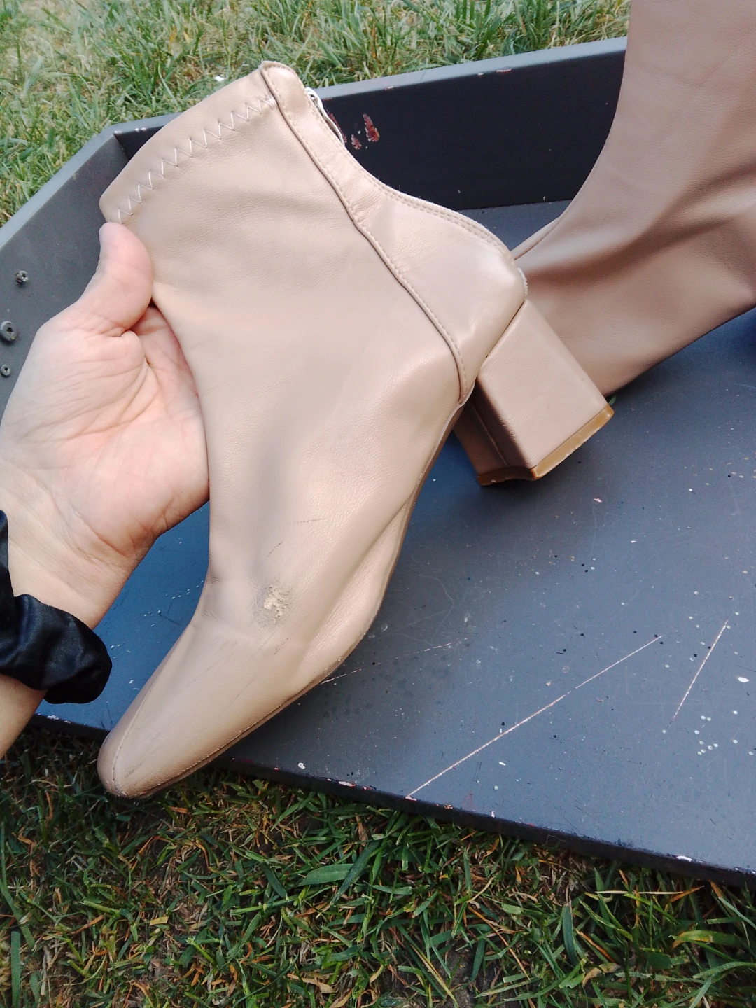 Beige Ankle Boots - Size 23.5 (1.5) - photo 2