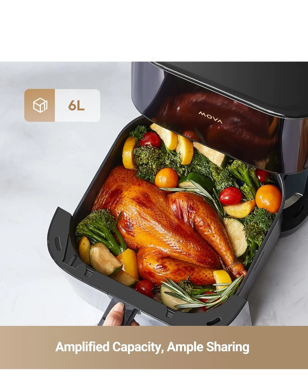 MOVA 6L Air Fryer - photo 4