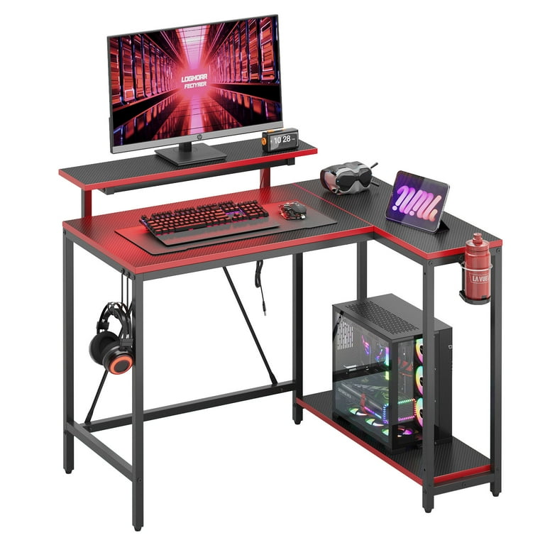 42" Reversible L-Shaped Gaming Desk - photo 2