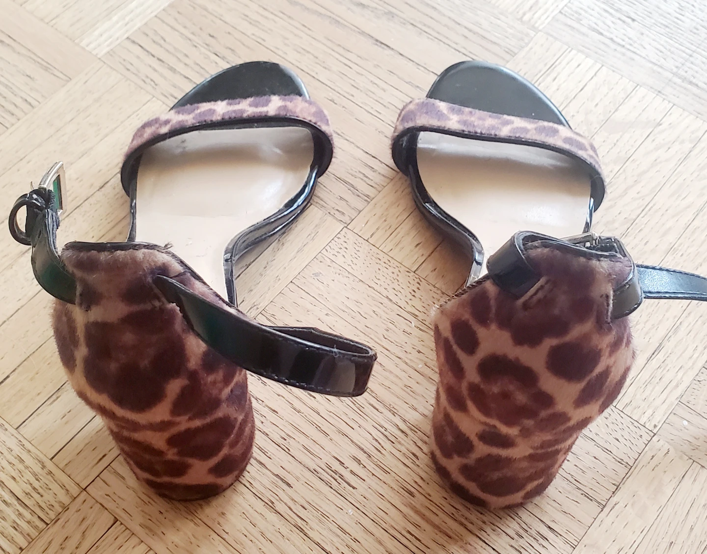 Nine West Leopard Print Block Heel Sandals - photo 3