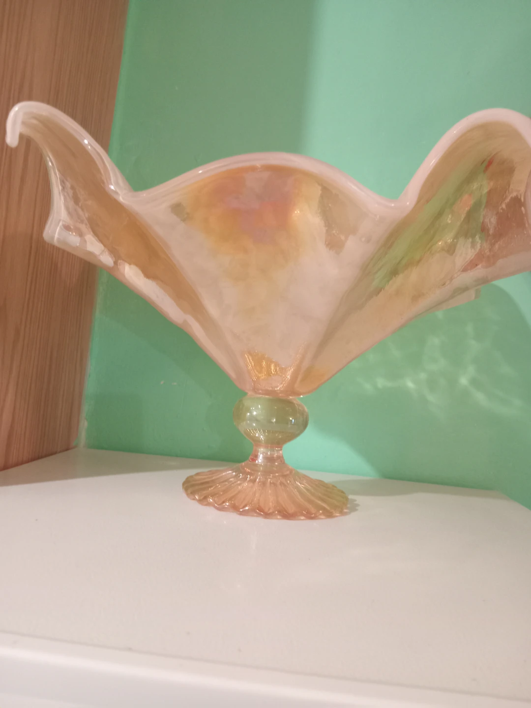 Iridescent Glass Fruit Bowl - photo 2