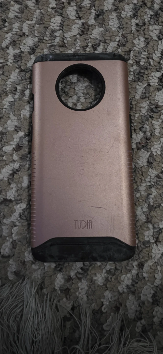 Tudia MERGE Rose Gold Phone Case for Moto G Power (2021)