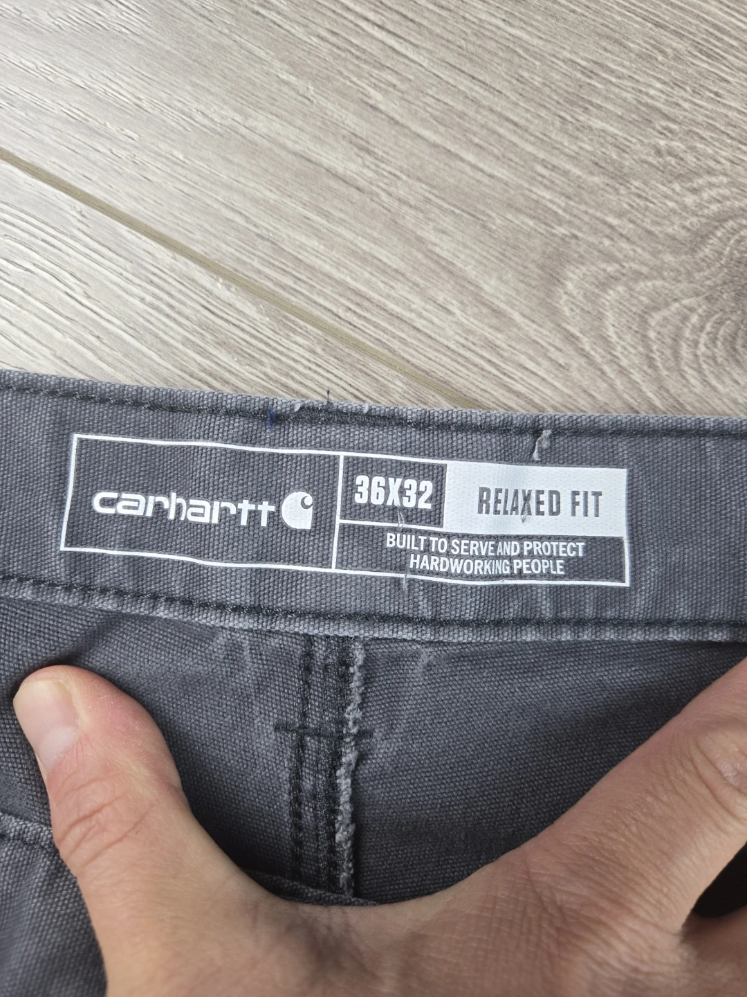 Carhartt mens pants 36x32 grey - photo 4