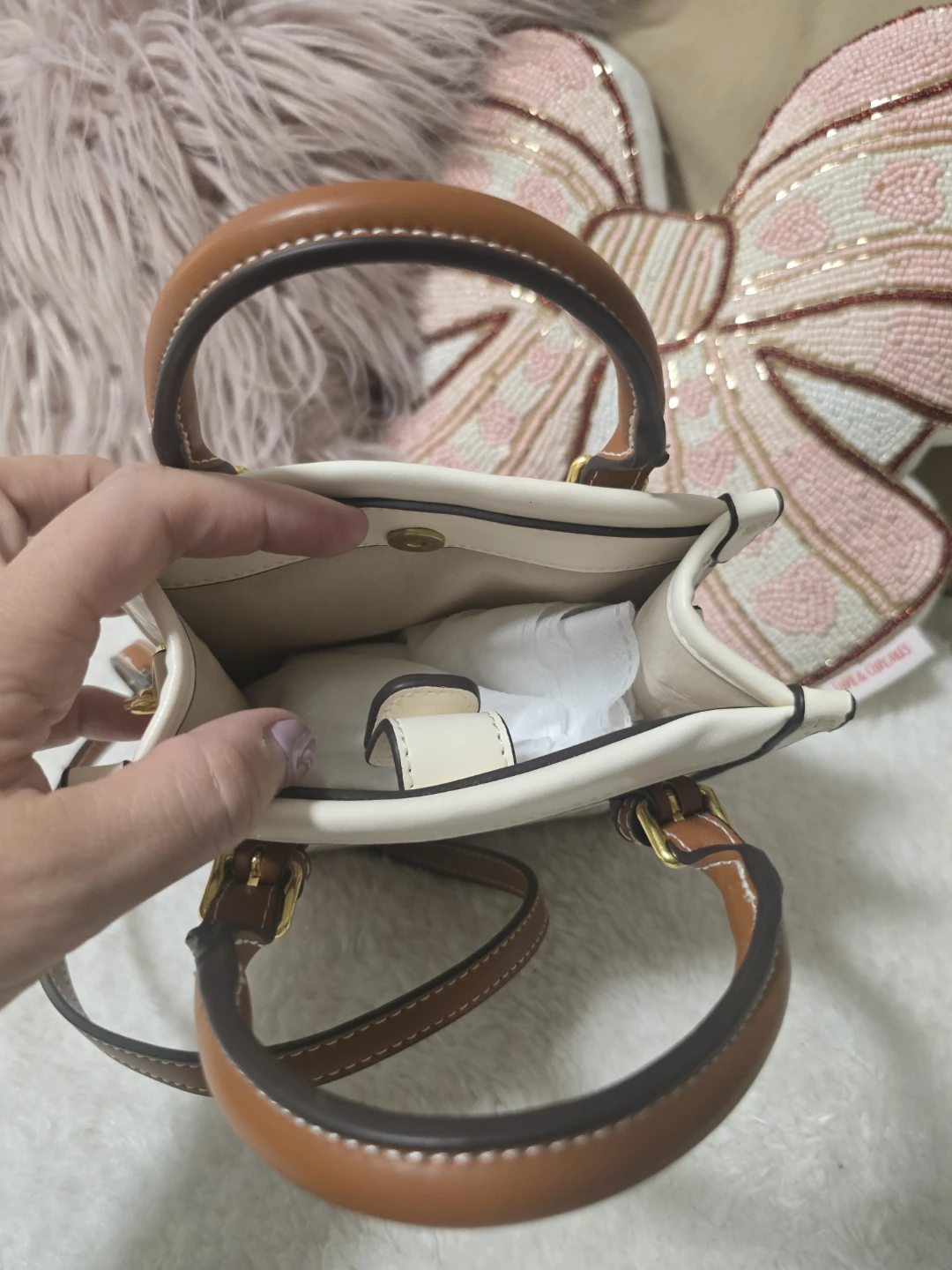 Tory Burch Mini Tote Bag - photo 4