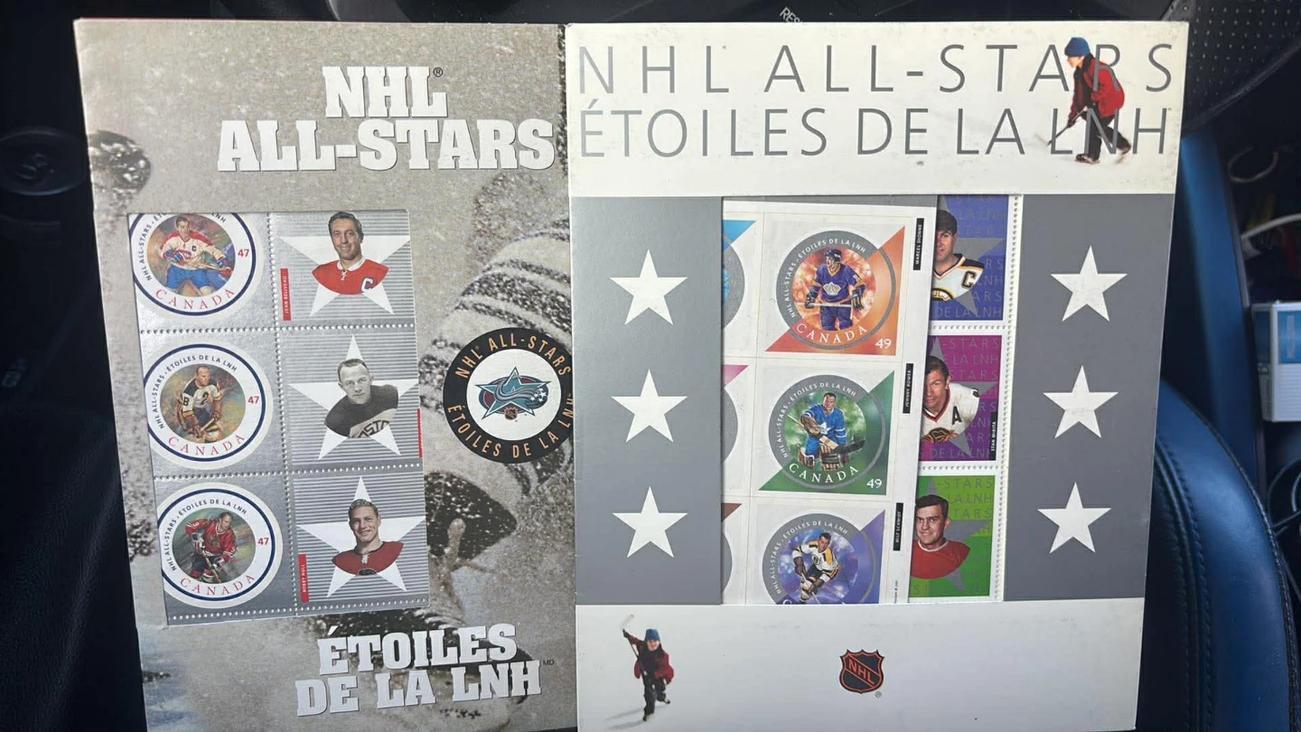 NHL All-Stars Stamp Collection - photo 2