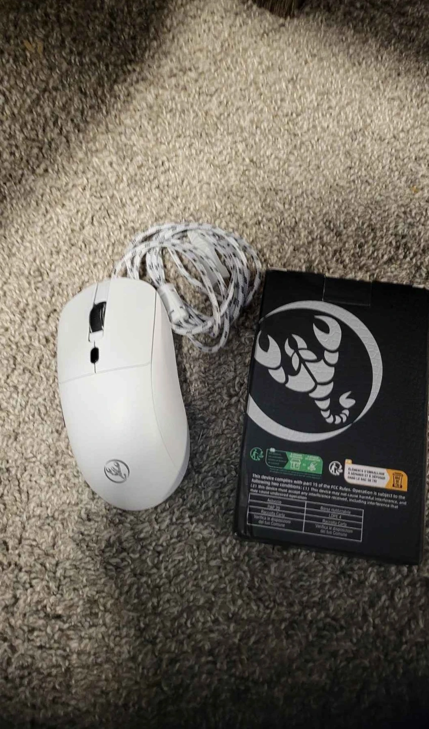 HYZSJ X200 White Gaming Mouse - photo 4