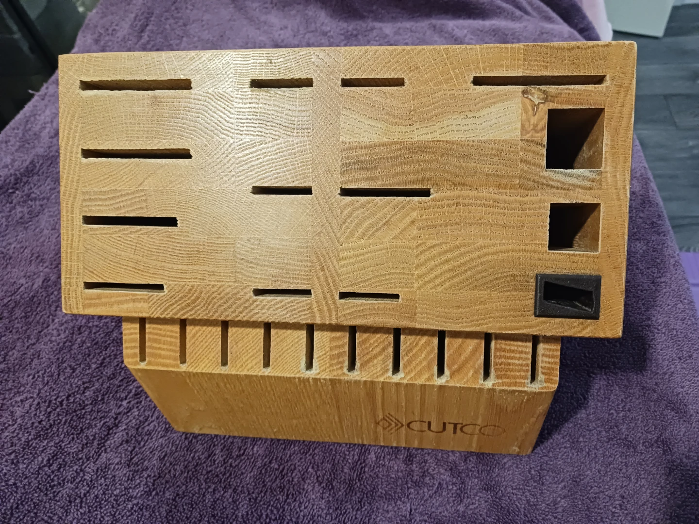 CUTCO Knife Block & 3 Knives - photo 2