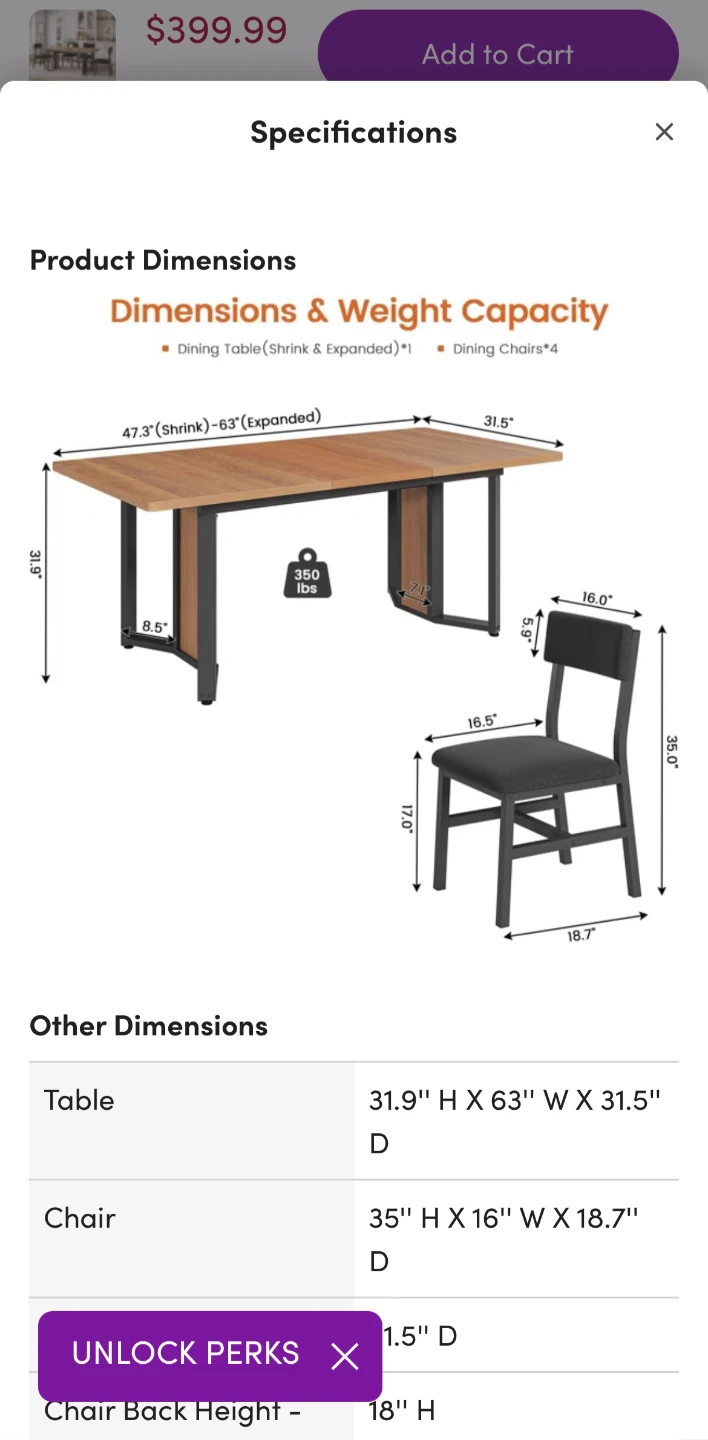 Dining Room Set(New) - photo 4