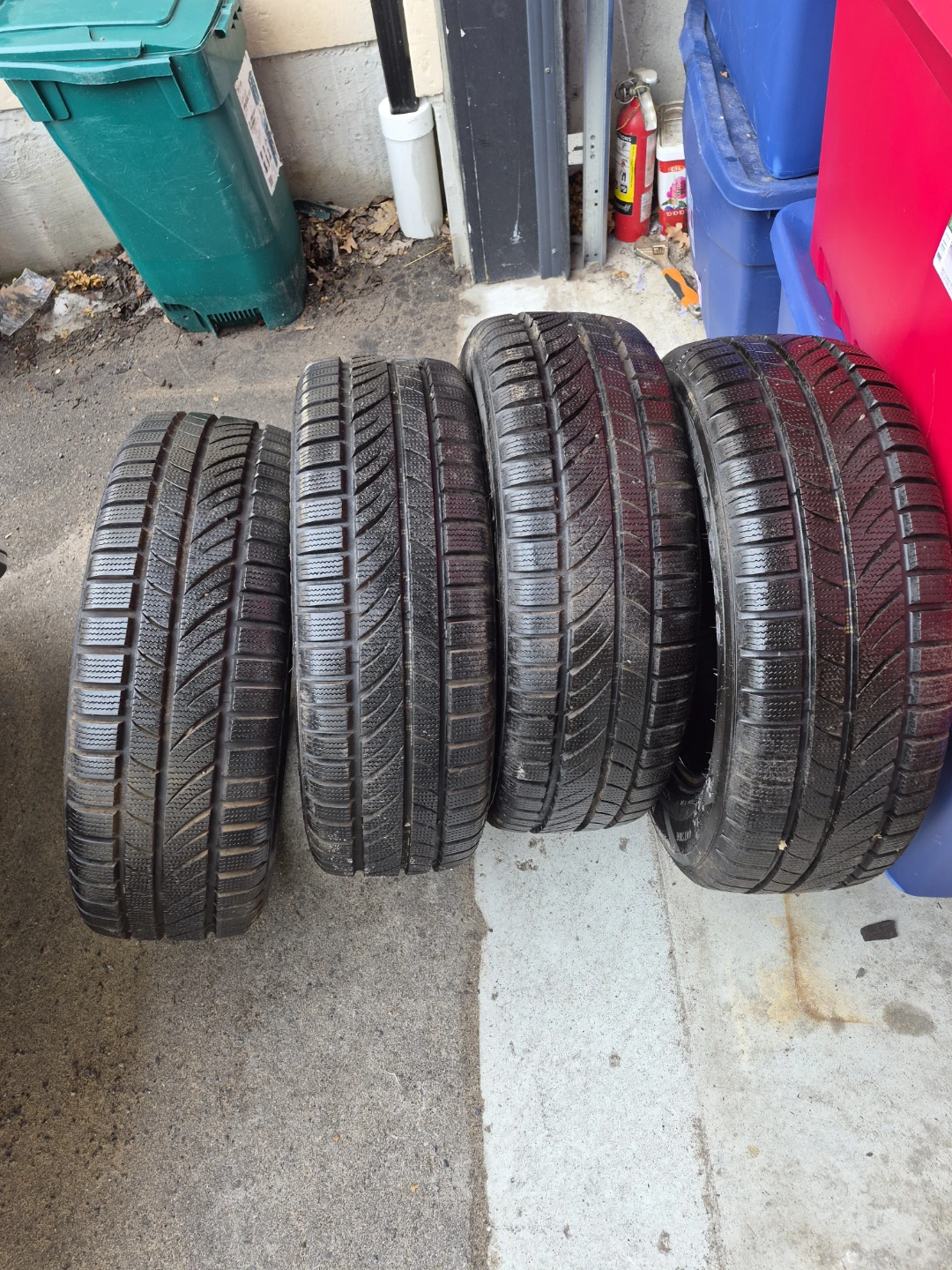 Set of 4 Winter Tires - 205/55R16