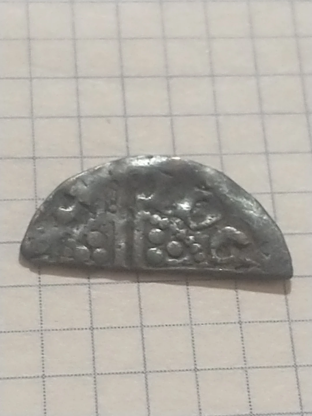 England medieval silver fractional coin - photo 5