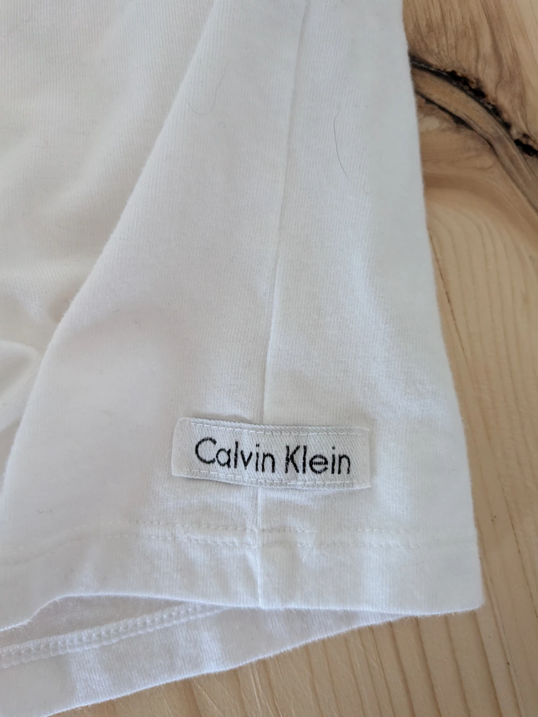 Calvin Klein Cotton Stretch V-Neck T-Shirt - Size S - photo 3