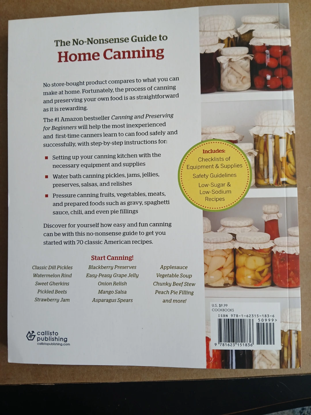 The No-Nonsense Guide to Home Canning Book - photo 2