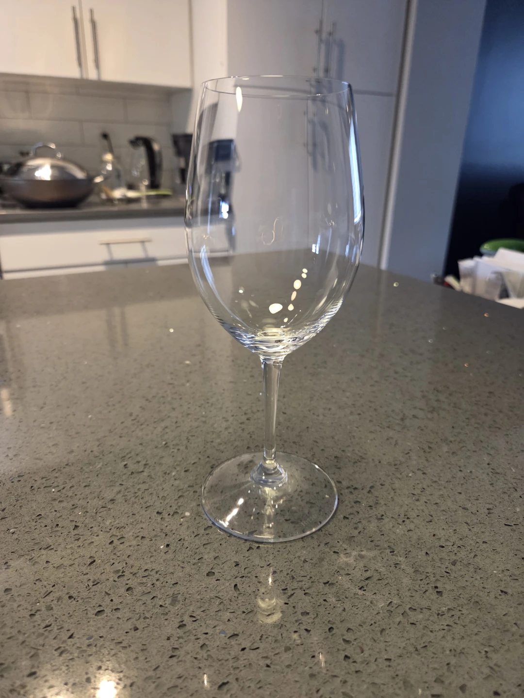 Clear Wine Glass