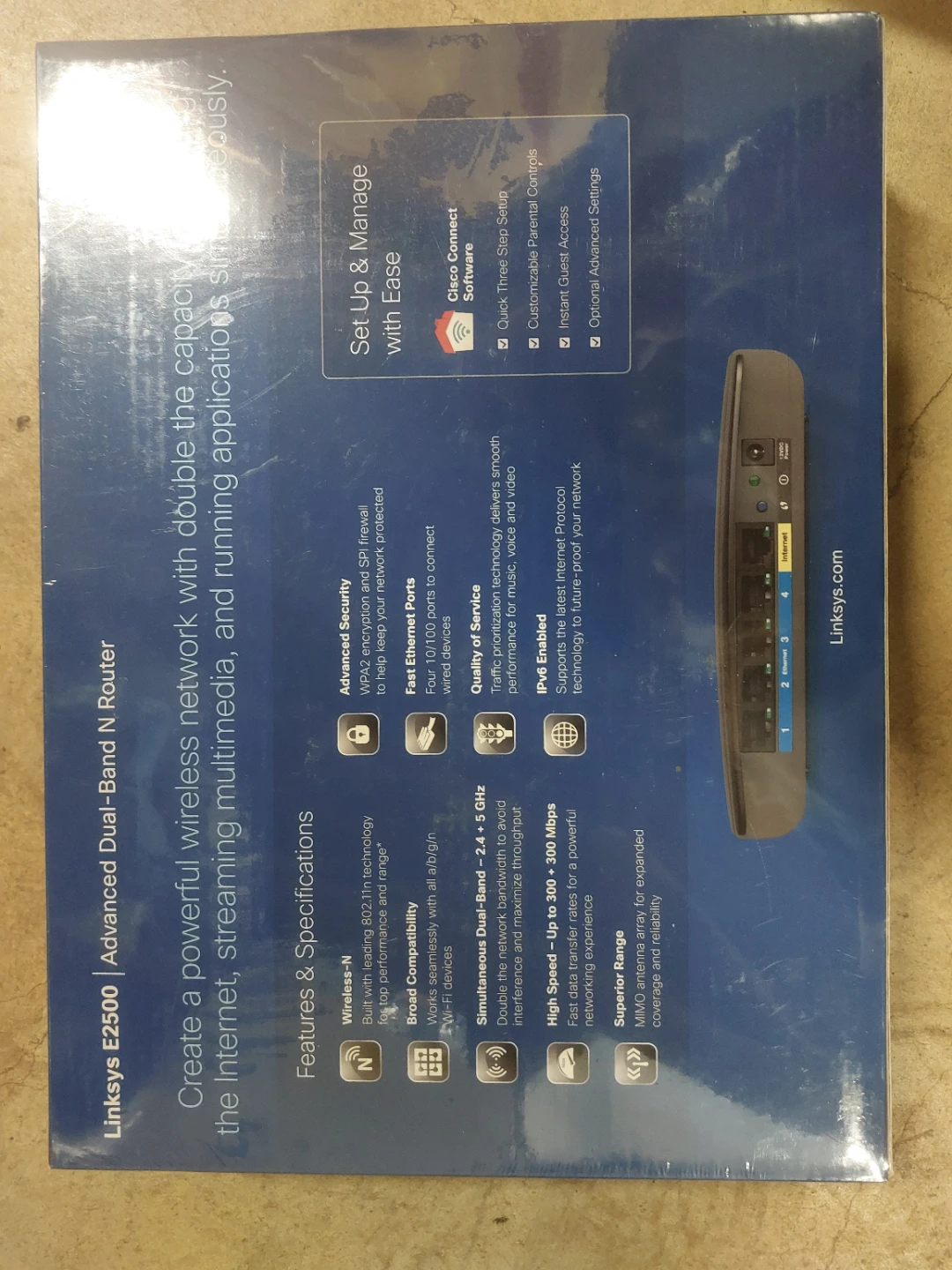 Linksys E2500 Advanced Dual-Band N Router - photo 2