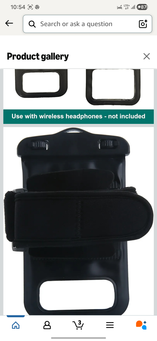 MoKo Waterproof Phone Pouch Dry Bag with Armband - photo 3