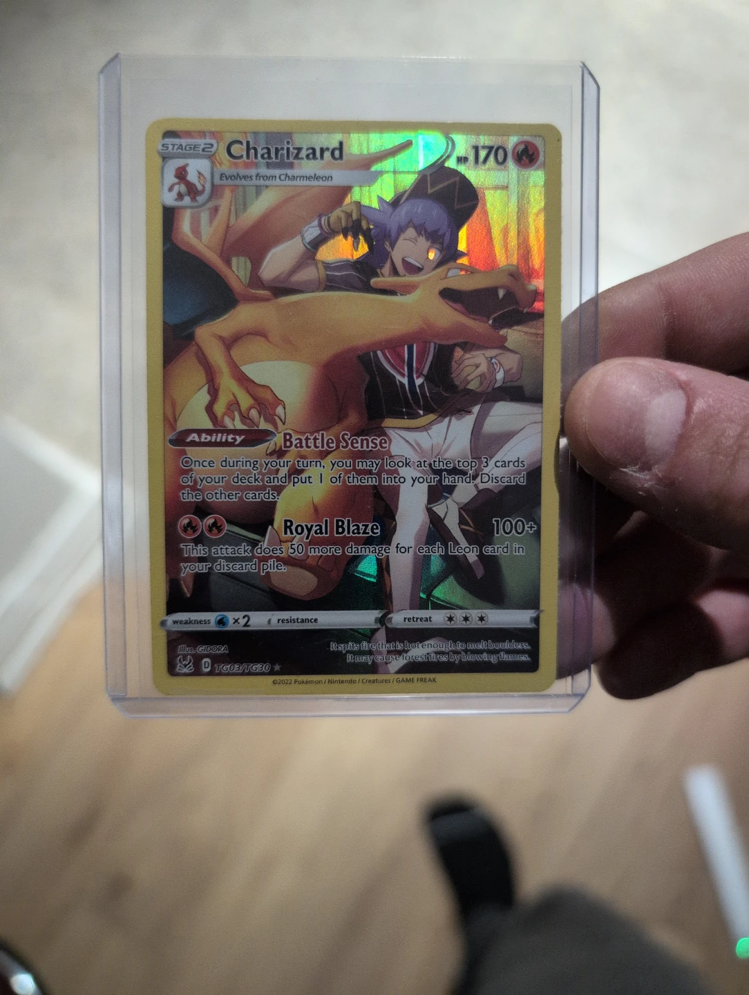 Pokemon Charizard TCG Card