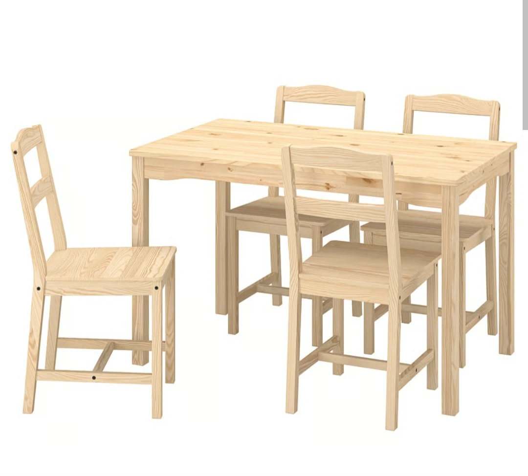 Moving out sale -Ikea Dining Table and 4 Chairs Set