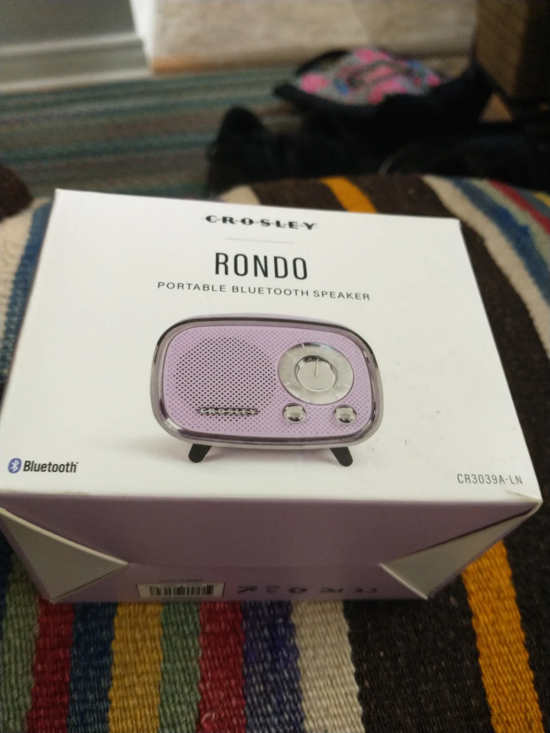 Crosley Rondo Portable Bluetooth Speaker - Pink - photo 3
