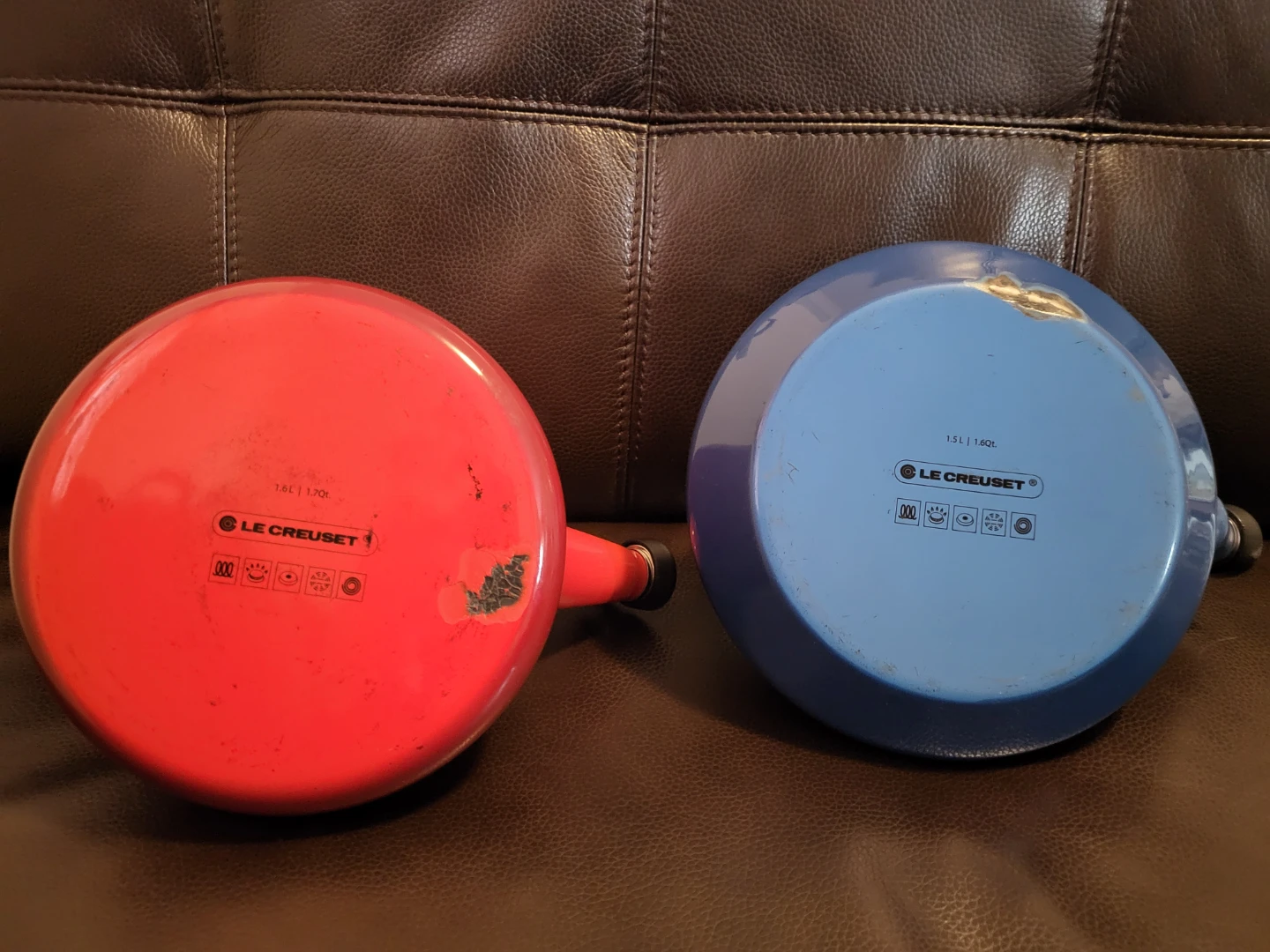 Le Creuset Whistling Kettles - Red & Blue - photo 2