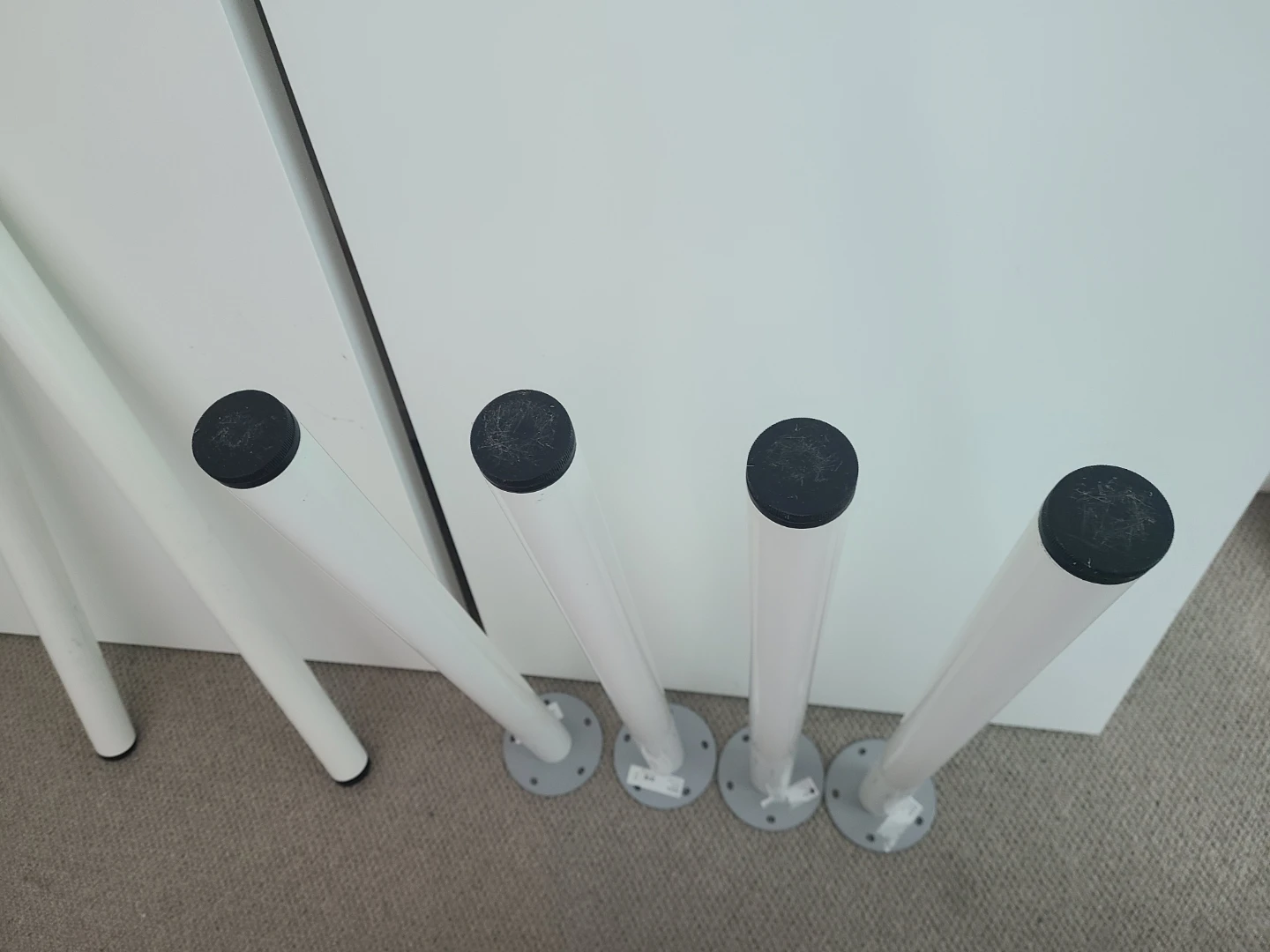 IKEA LINNMON Table Tops (100cmx60cm) and 6 ADILS Legs (+options) - photo 4