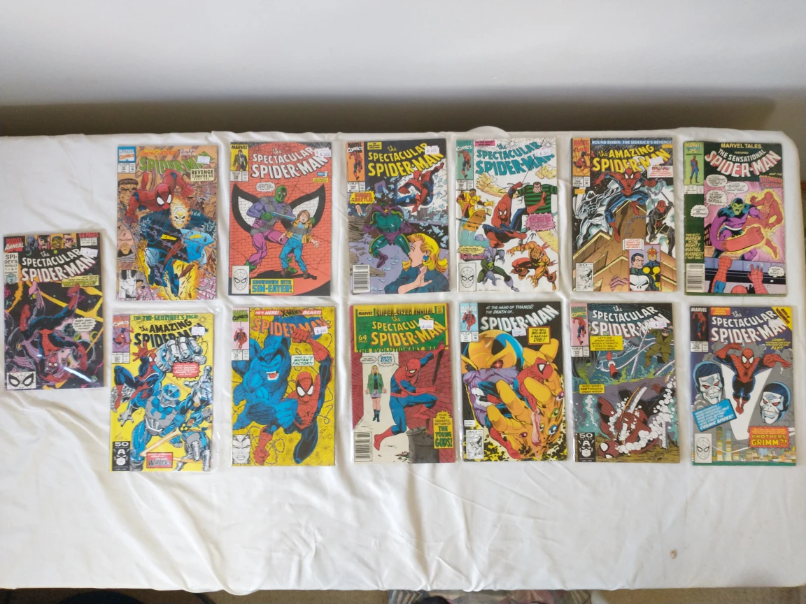 Marvel Comics Lot: G.I. Joe, X-Men, X-Force, and Spider-Man