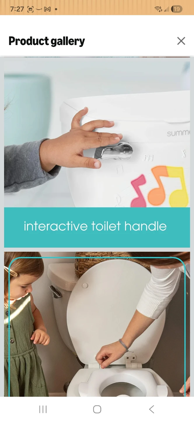 Potty training set: Learn-to-Flush Toilet & a Children's Potty - photo 5
