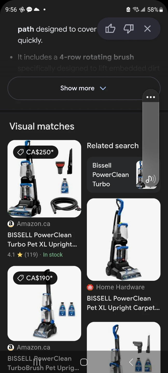 Bissell PowerClean Turbo Pet XL Carpet Cleaner - photo 4