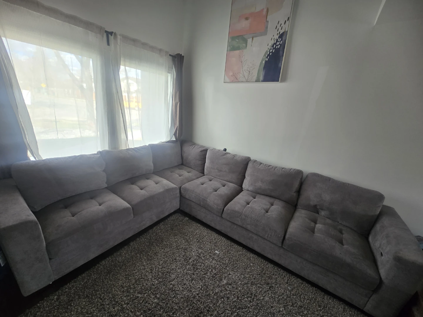 Sectional Couch Sofa - photo 2