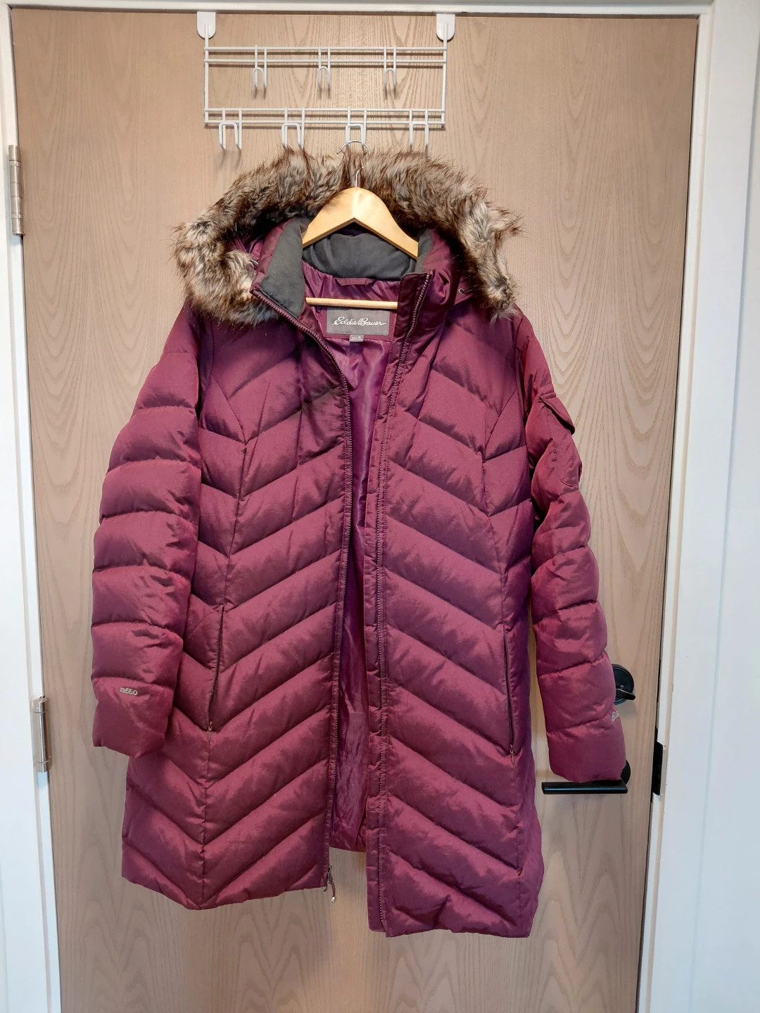 Eddie Bauer Women's Down Parka - Burgundy - XL - photo 3