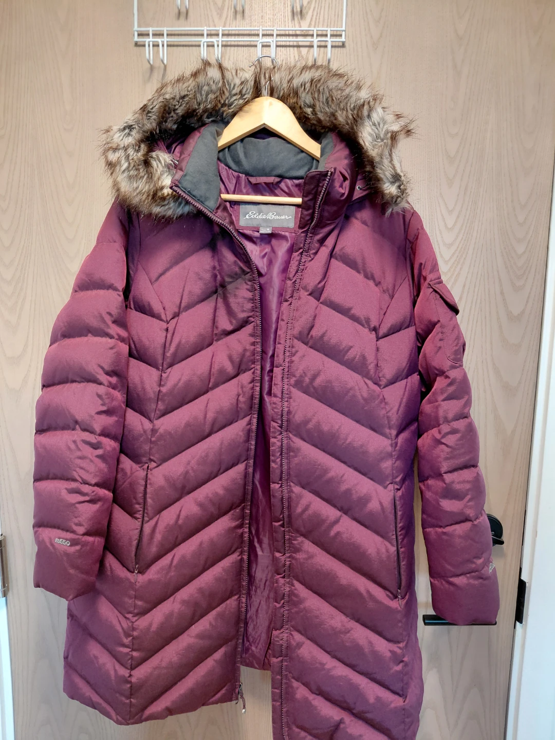 Eddie Bauer Women's Down Parka - Burgundy - XL - photo 4