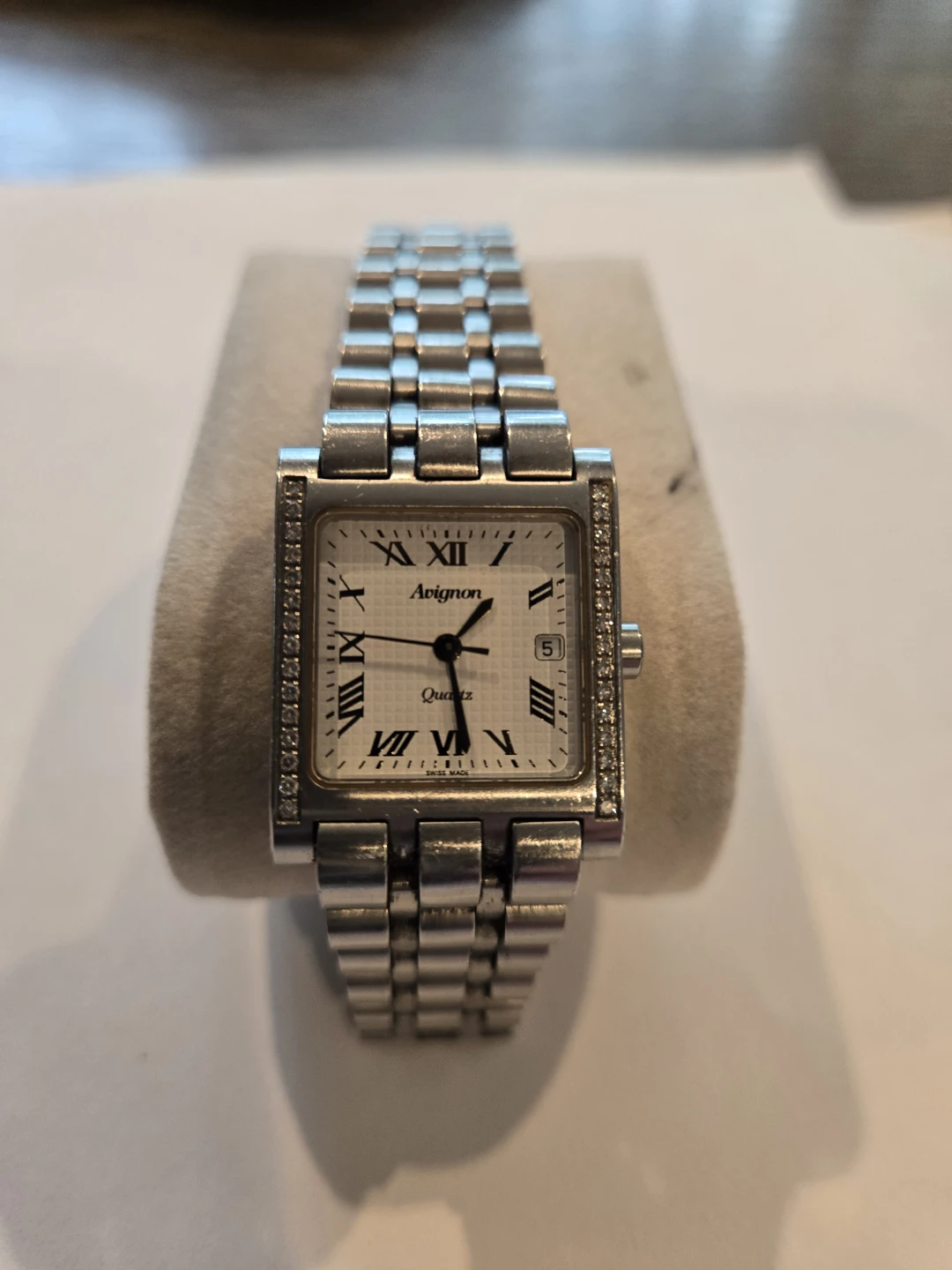 Avignon Women's Antique Watch with Diamonds