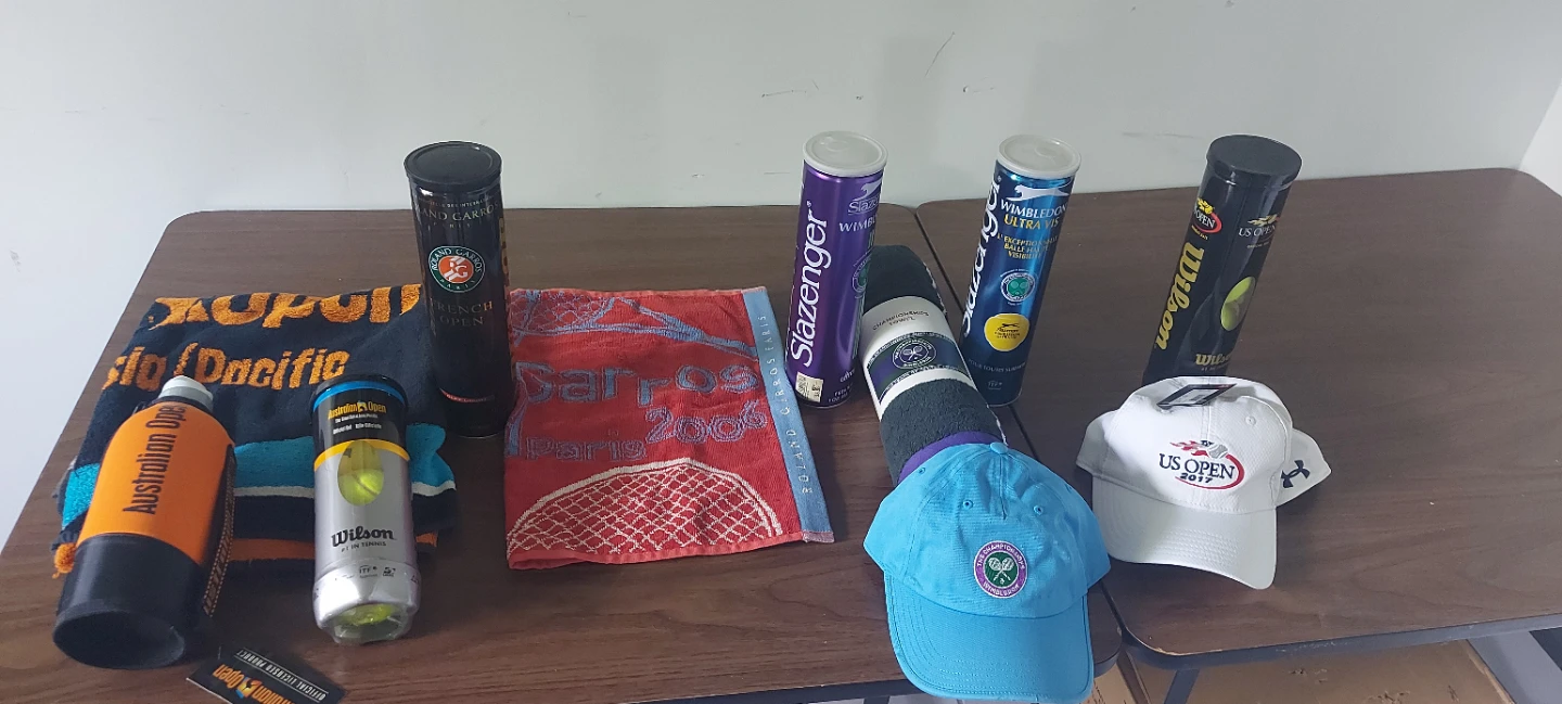 Tennis Gear Bundle - Wilson, Slazenger, Puma, Roland Garros