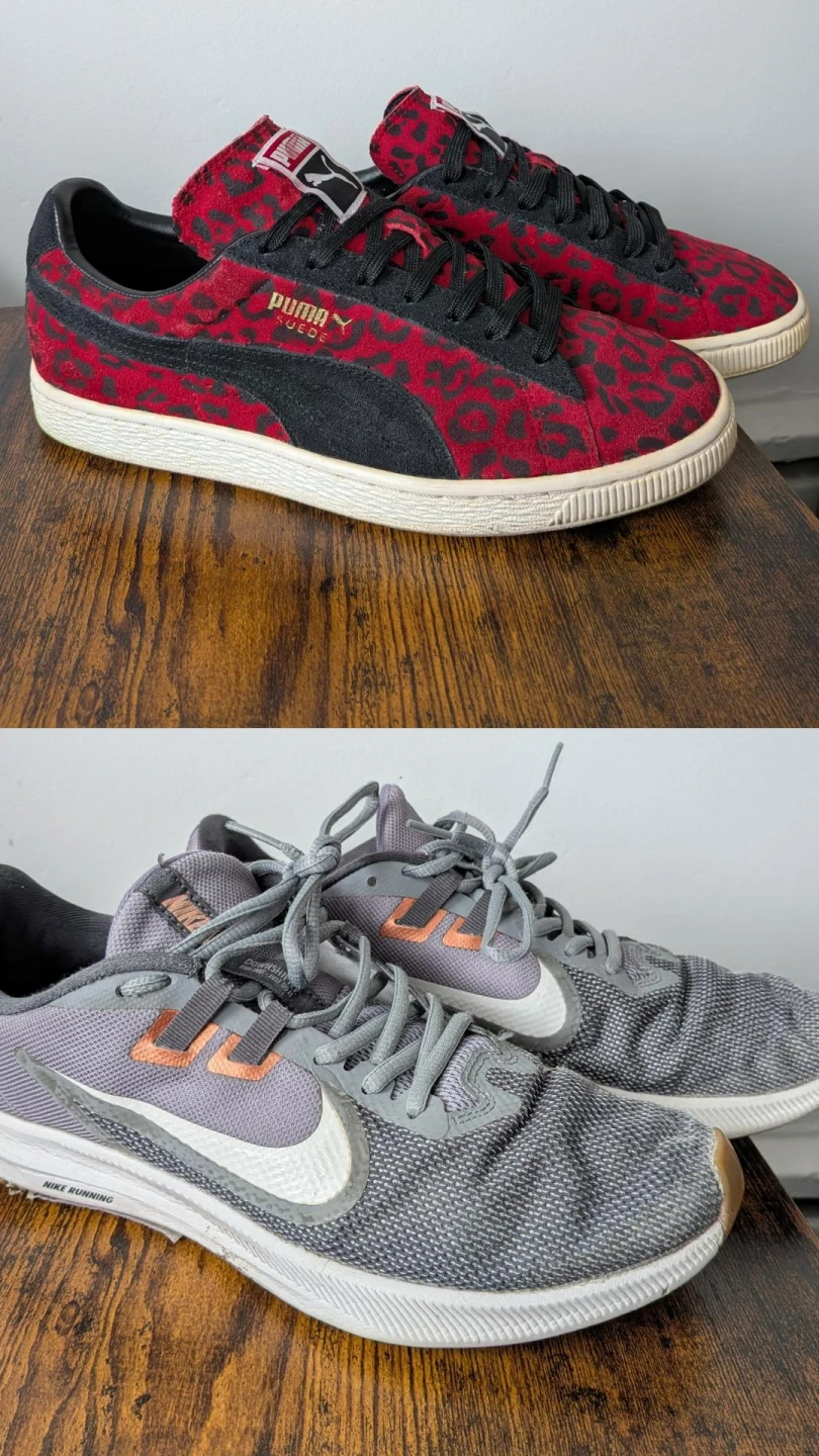 Puma Suede 8.5US  | Nike Downshifter 9 US shoes