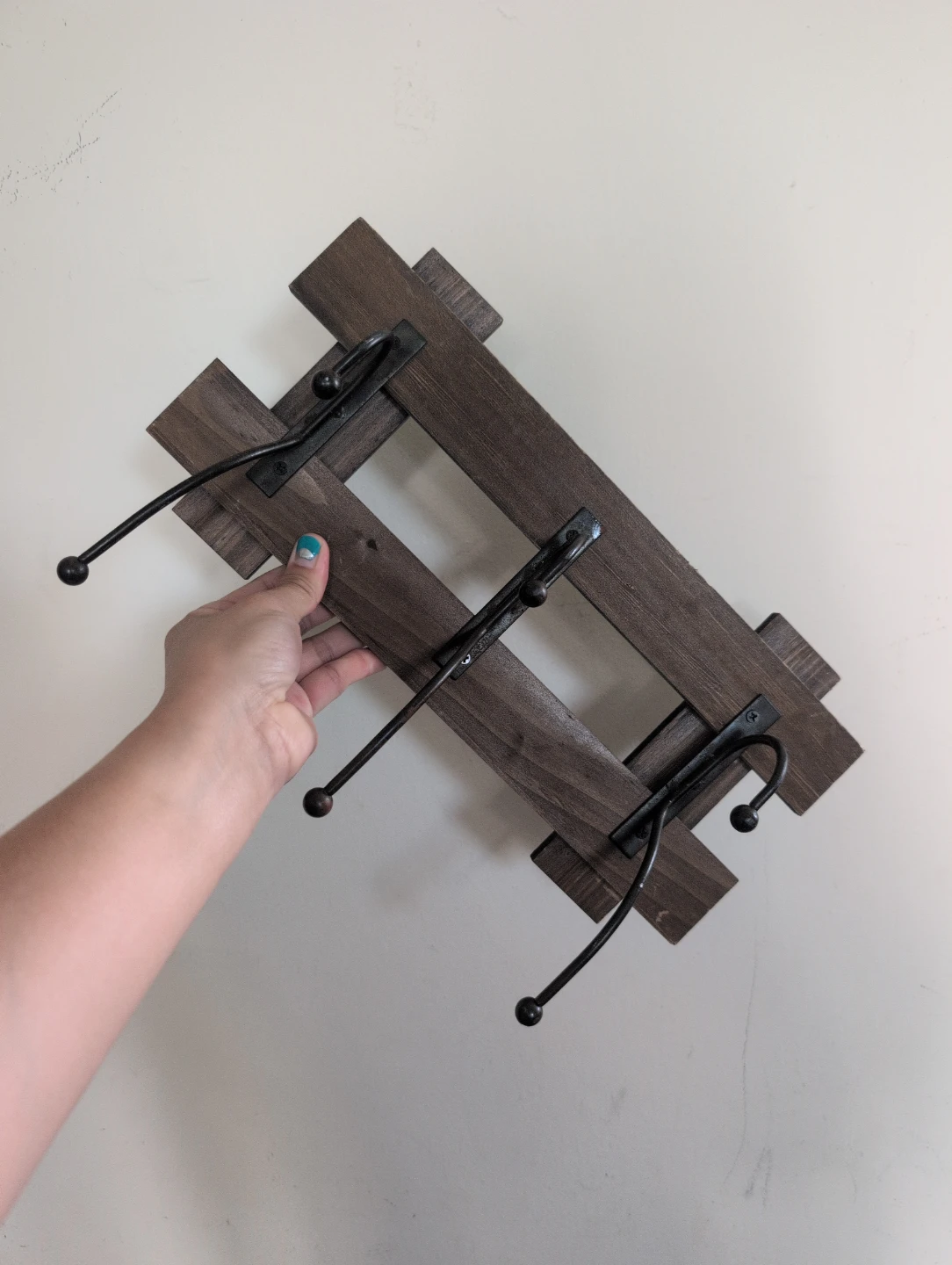 Rustic Wall Decor Photo Clip Holders & Coat Rack - photo 2