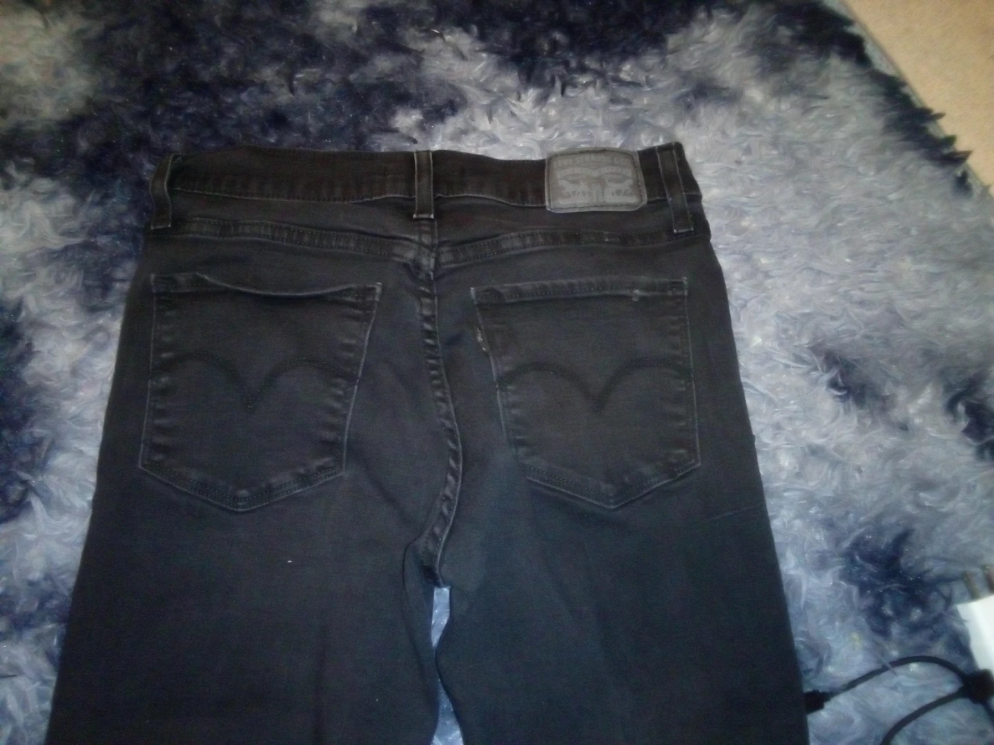 Levi's Black Denim Jeans - photo 2