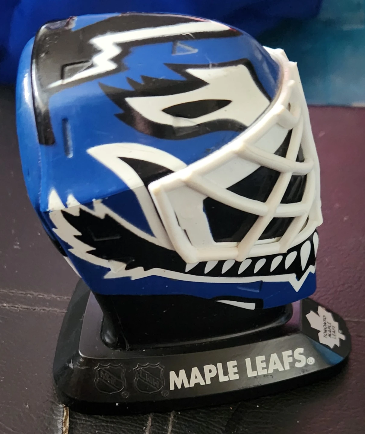 Félix Potvin 1996 McDonald's NHL Hockey Mini Goalie Mask #29 - photo 3