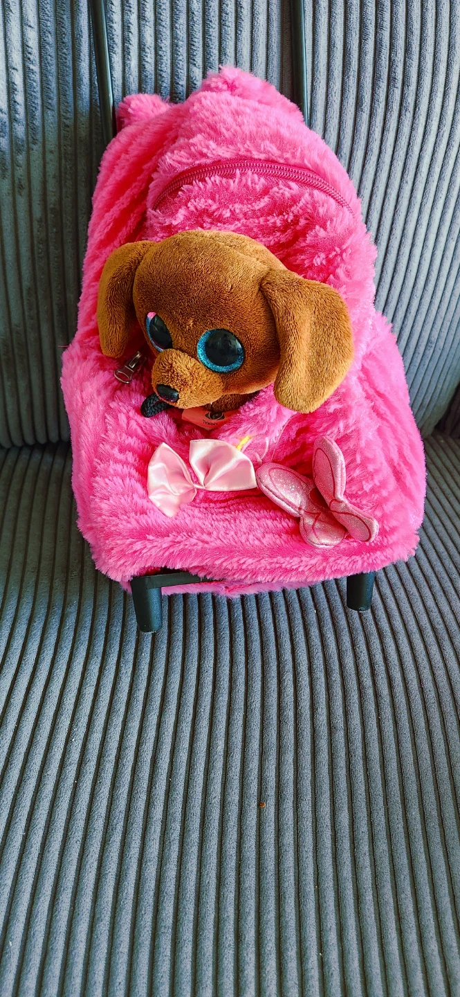 Toddler Fluffy 2 in 1 rolling bag - photo 5