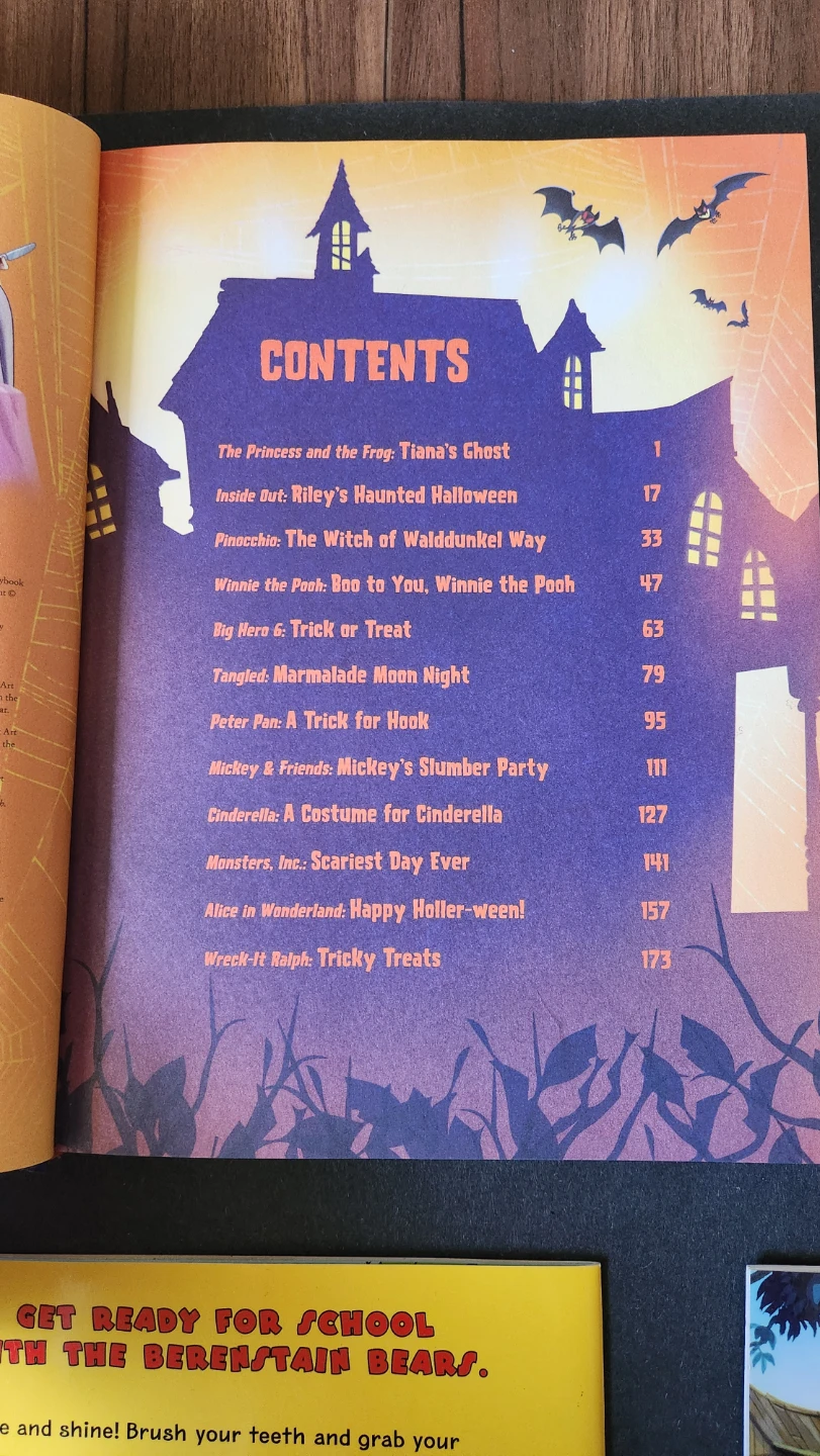 Disney 5-Minute Classic & Halloween Stories Books (Set of 2) - photo 2