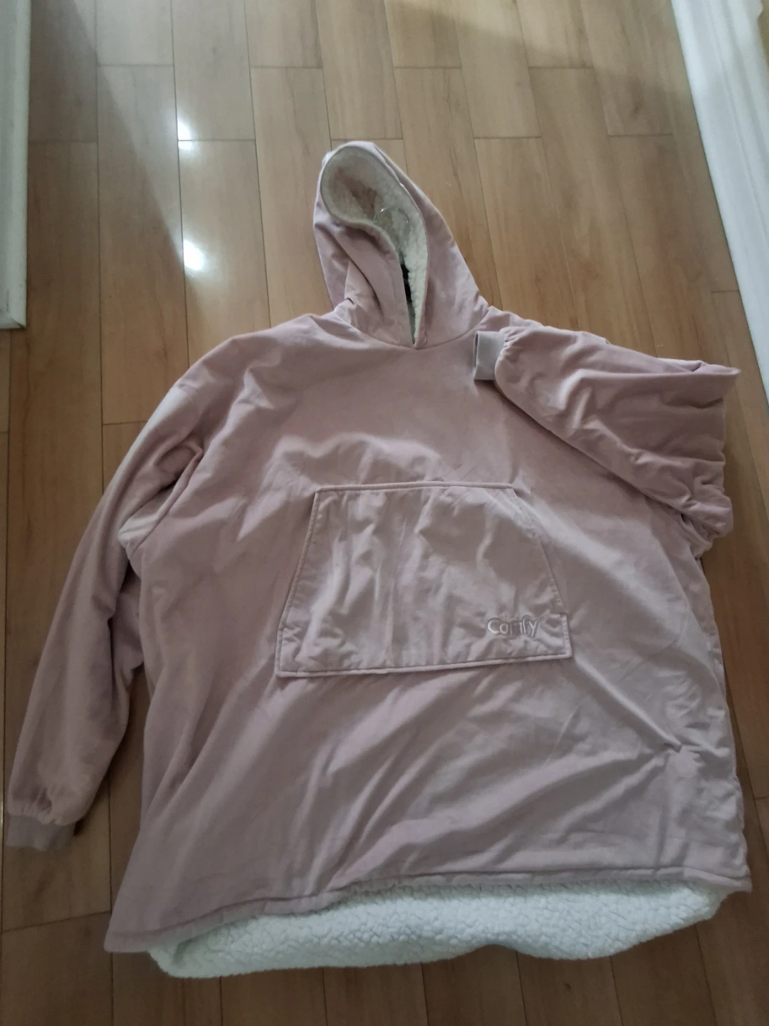 The Comfy Pink Oversized Hoodie Blanket - photo 3