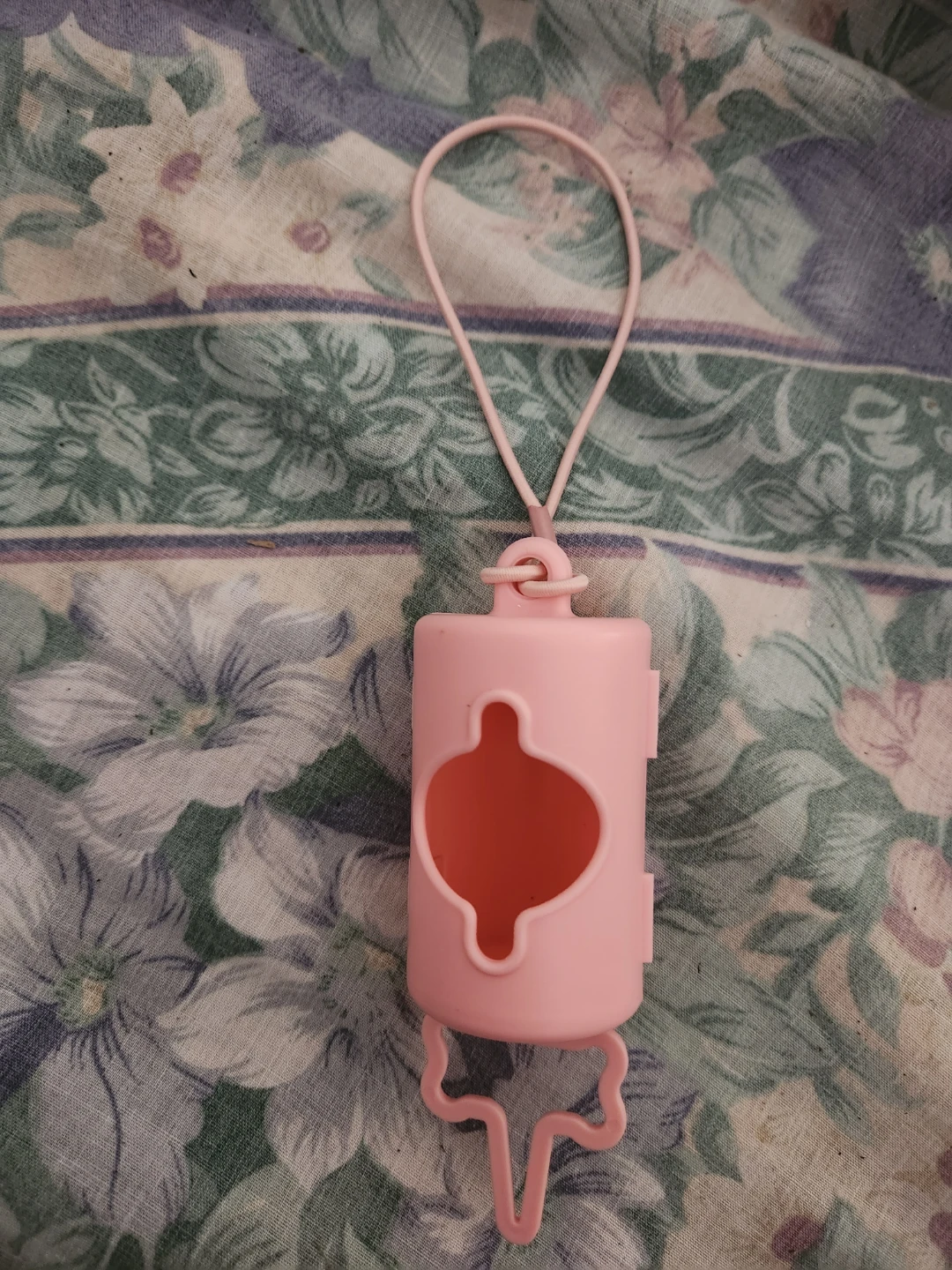The Doggie Doo Dispenser - Poop Bag Holder Pink