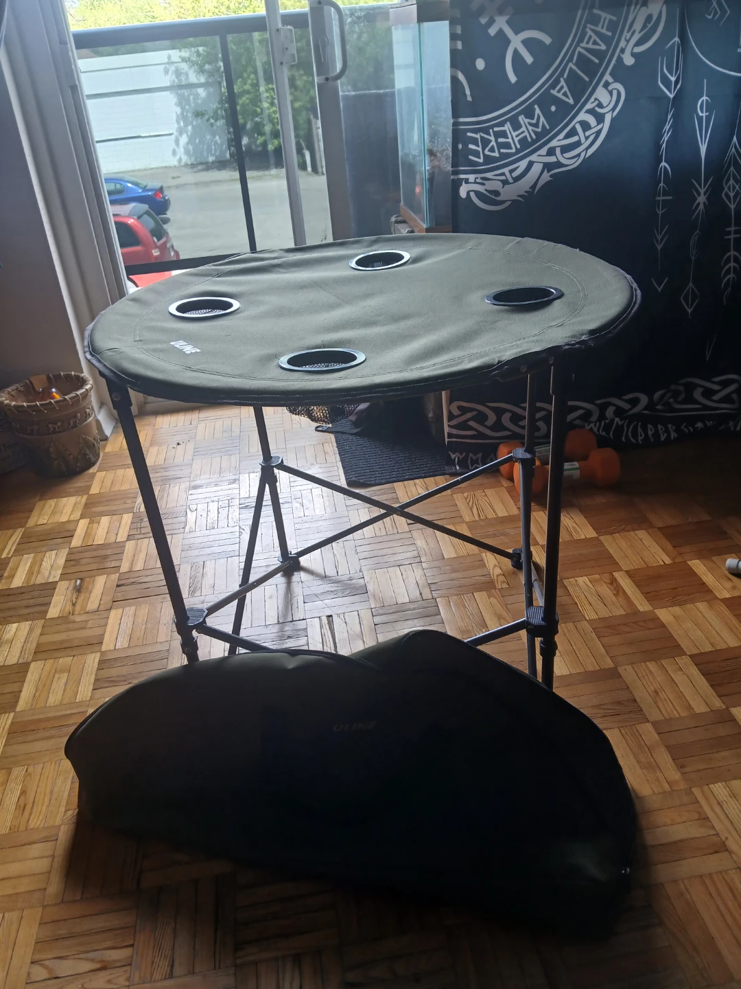 ULINE Portable Camping Table with Carry Bag - photo 3