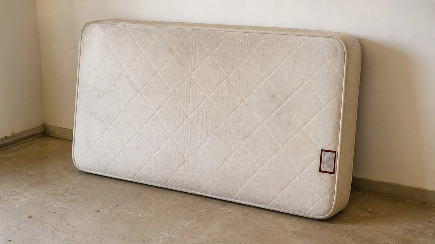 Used Beige Mattress