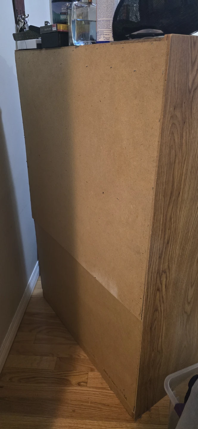 Wooden Wardrobe with Drawers - photo 3