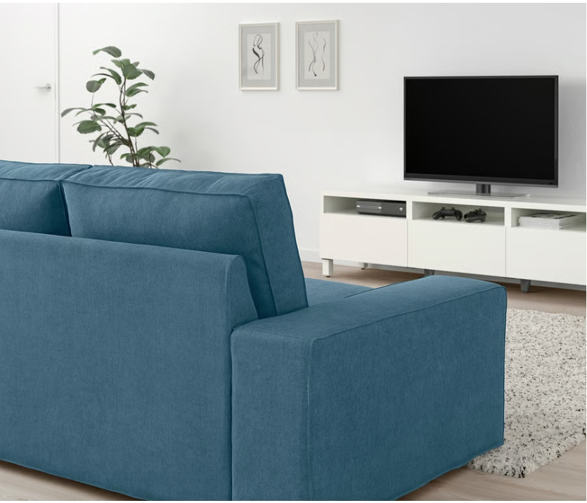 2 IKEA KIVIK Sofas - Tallmyra blue - photo 4
