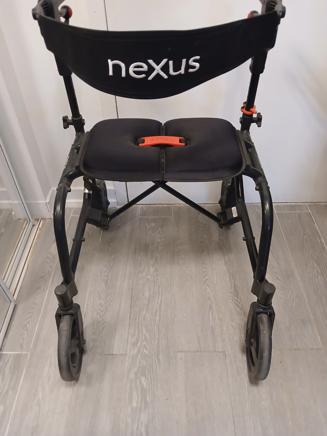 Nexus Rollator Walker with Seat. It's available.